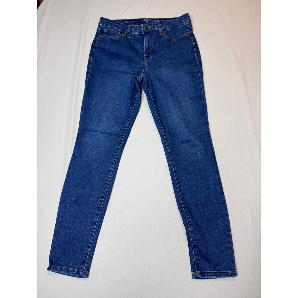Womens NYDJ Skinny Lift Tuck Jeans‎ Size 8 Stretch Slimming Denim